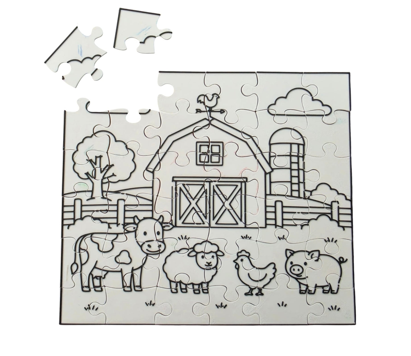 Casse-tête - La ferme
