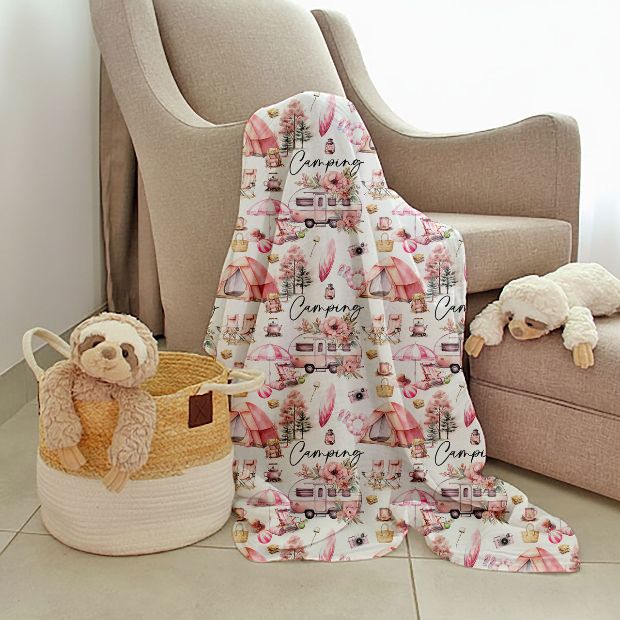 Mousseline - Camping girl