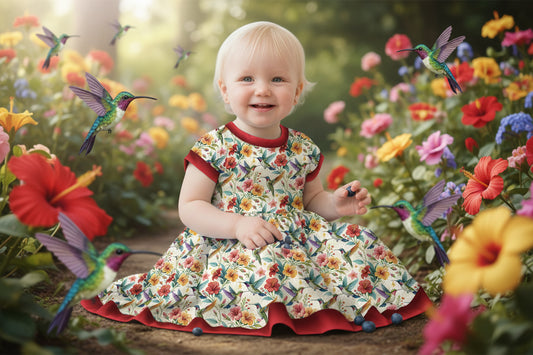 Robes - Oiseaux mouche