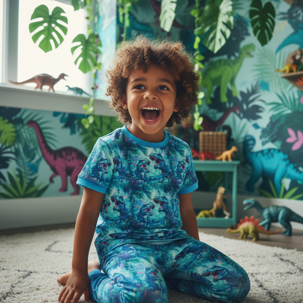 Ensembles Cocooning - Dino jungle