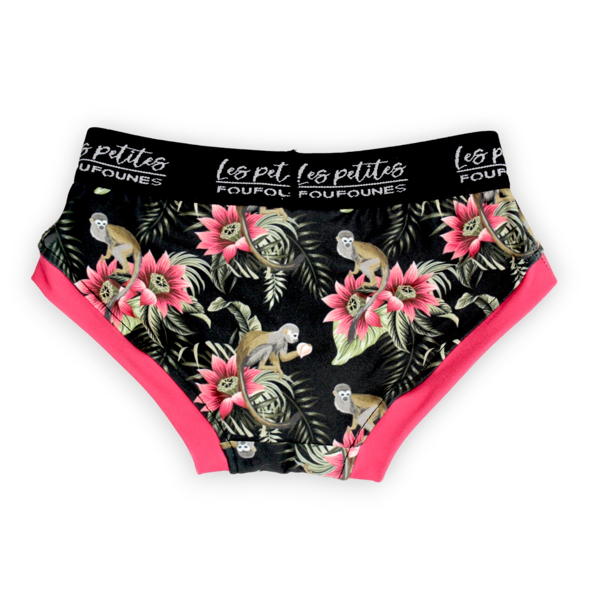 Bobette - Singes floral – Les Petites Foufounes Inc